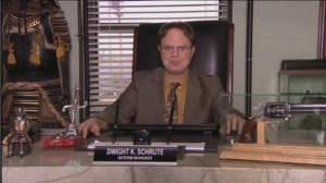 The Office: 7x23 "The Inner Circle" - 7x24 "Dwight K Shrute, (Acting) Manager"